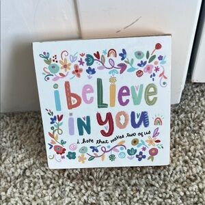 Colorful Inspirational Wall Art Decor